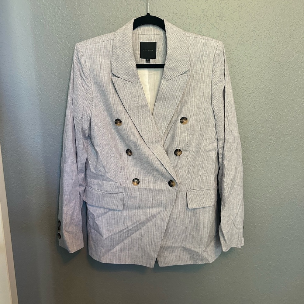 Alex Marie Double Breasted lightweight blazer